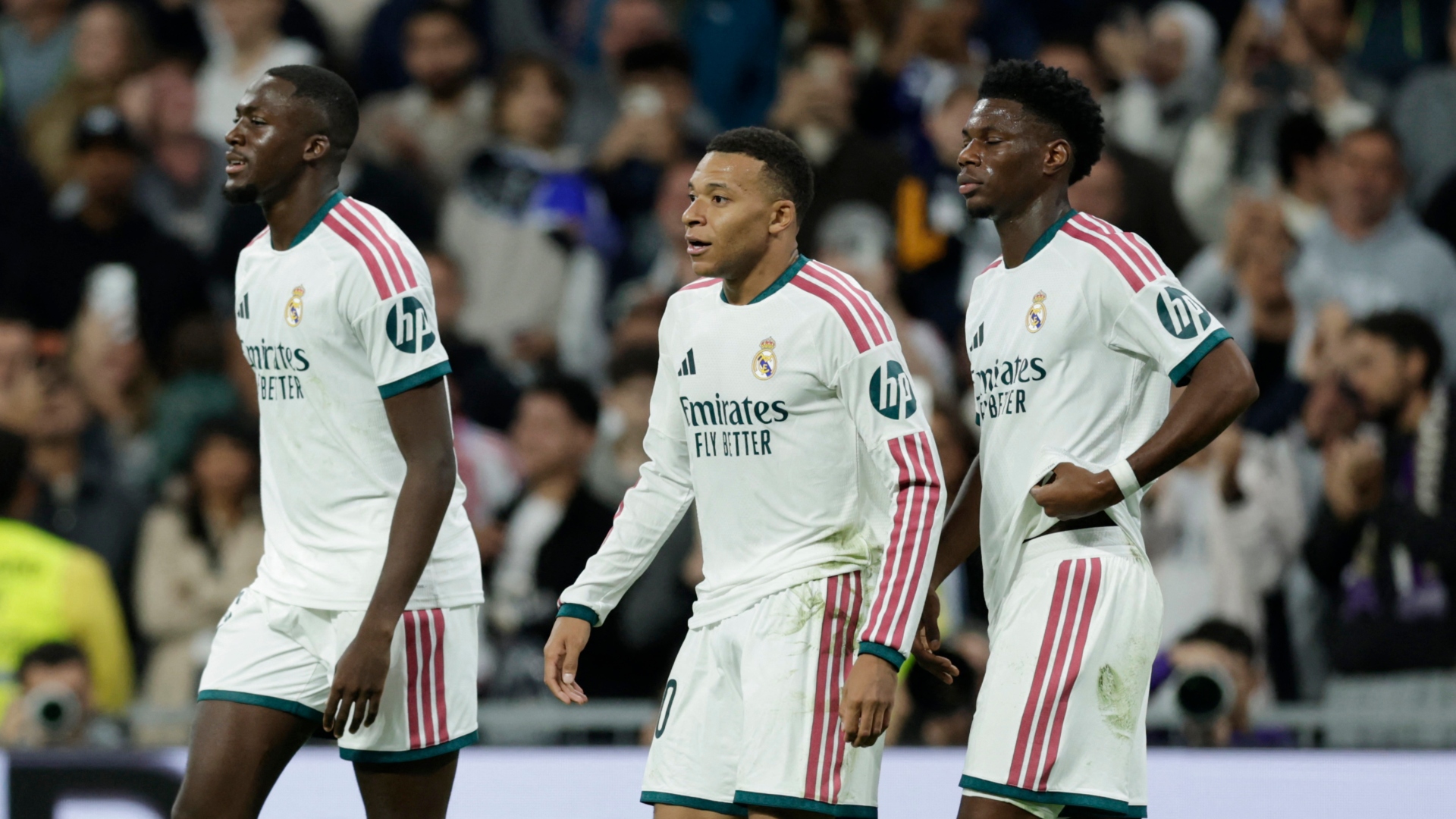 Jugadores del Real Madrid.